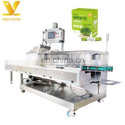 KV Automatic Tea /Milk /Spices/Soy flour/ Curry /Sugar /Salt /Powder Stick  Sachet Carton Box Packing packaging  machine