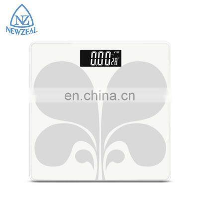 Large Size LCD Display Sensitive Body 180Kg Digital Bathroom Electronic Weighing Mini Scale For Adult