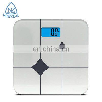Hot Seller 180KG Tempeared Glass Digital Bathroom Scale Body Weghing Scale