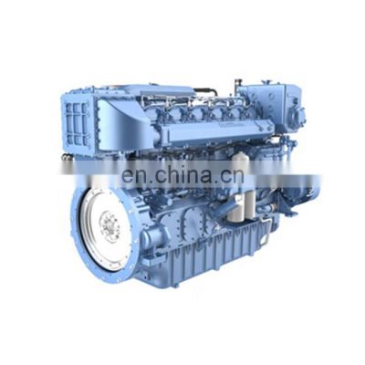 515kw 31.8L High quality water cooled 12 cylinders 1500rpm Weichai diesel engine 12M26C700-15