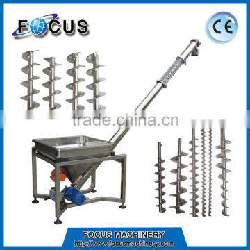 Flexible high altitude screw conveyor/ inclined hopper conveyor