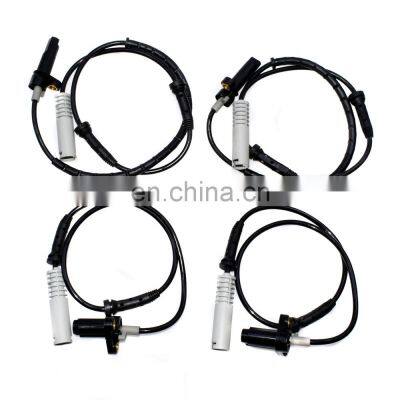 New Set 4Pcs ABS Wheel Speed Sensor Front Rear For BMW 34521182159 34521182160 photo-4