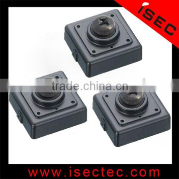 3.7mm Screw lens CCTV minature camera with 420/480/500/650/700/800 Lnes