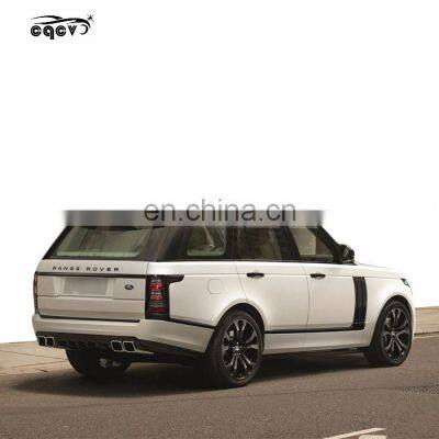 Perfect Fitment Body Kit Suitable for Land Rover Range Rover in SVO Style 2013-2016 Front Bumper Rear Bumper Side Skirts Exhaust