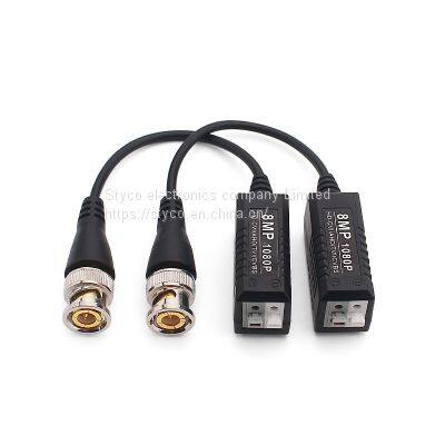 Wholesale CCTV BNC HD-CVI/TVI/AHD Passive Video Balun Transceiver for Security Cameras CCTV accessories