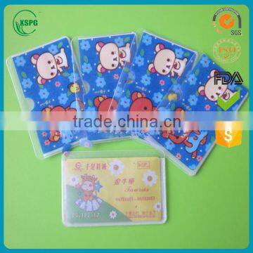 best selling items new products made in China international standard size PVC card sleeve