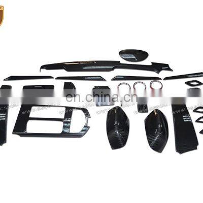 Factory price dry carbon fiber interior trim for Quattroporte