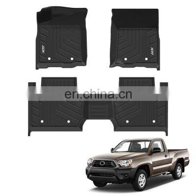 Best Selling All Seasons Weather Protection Tpe Custom Floor Car Mats For TOYOTA Tacoma 2016 2017 2018 2019 2020//