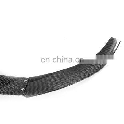 Carbon Fiber Front Bumper Lip for Mercedes Benz C-Class W205 C63 AMG 15-17 photo-4