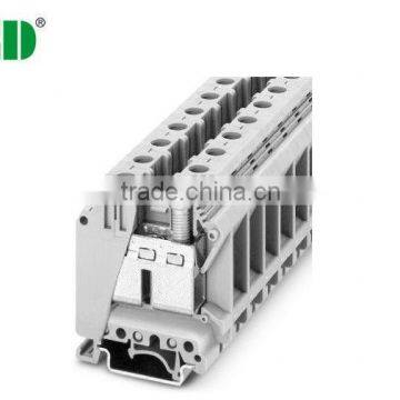 15.2mm DIN Rail Terminal Blocks With Phoenix type 150A High Current