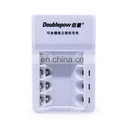 Doublepow charger K11 4 slots quick charger Ni-MH Ni-CD 1.2V AAA AA battery charger with LED Indicator