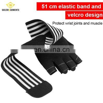 Weightlifting Men/Women Half Finger Gloves Gym Workout Training Bodybuilding Gloves Dumbbell Fitness Half Finger Gloves photo-3