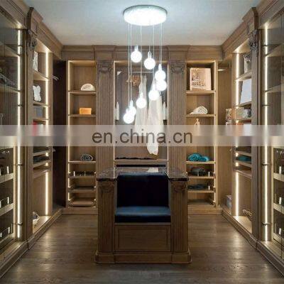 CBMmart Customized Factory Direct Modern Design Wooden Bedroom Wardrobe Walk In Closet