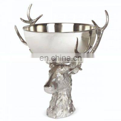 reindeer head wine bucket