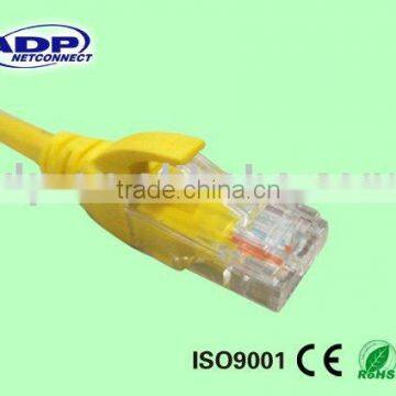 RJ45 Cat5e&cat6 patch cord cable from professionally manufacturer