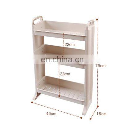 Hot selling high quality kitchen plastic storage rack