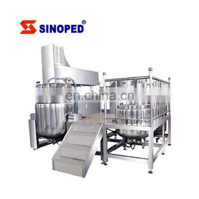 Best Price 500L 100L detergent homogenizer mixing tank stainless steel mixer machine conditioner shampoo making machine