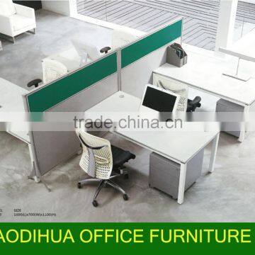 Modern Melamine Partition Desk/workstation furniture