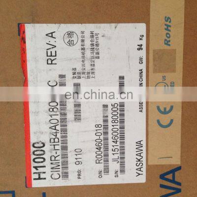 Yaskawa CIMR-HB4A0180 H1000 90KW Inverter AC3PH 380-480V IP20 High Quality Genuine