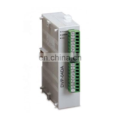 China Manufacturer Electronic Components Power Supplier Plc Programmer Delta Plc dvp-sx2 DVP04DA-S2