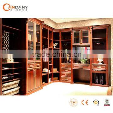 Open style solid wood wardrobe, wardrobe sliding door system