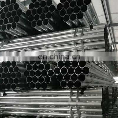 Q235 Scaffolding Pipes ERW Welded Gi Pre Galvanized Round Scaffolding Steel Pipes And Tubes in stock