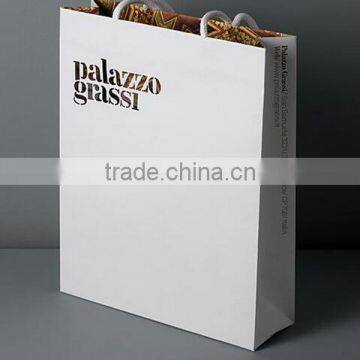 Customized White Kraft Paper Bags, with Different Sizes, Whosale Paper Bags, Wine Bag