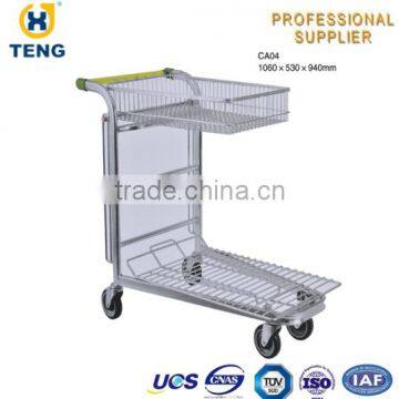 Supermarket stainless steel Cargo Tallying Cart