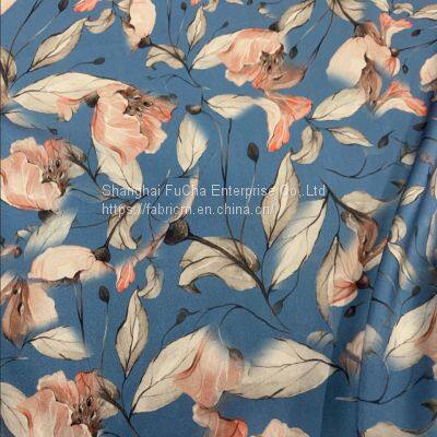 Wholesale In Stock Poplin Cotton Digital Fabric Printing Custom