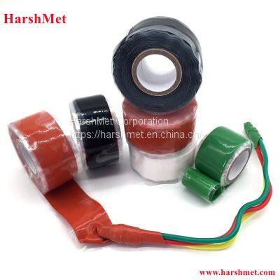 High voltage waterproof insulation silicone rubber self fusing tape