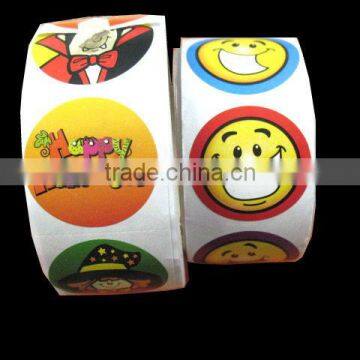 kid roll sticker