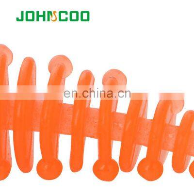 JOHNCOO Trout 12pcs TPR Soft Bait Artificial Wobblers 57mm 1.34g Soft Worm Tail Grub Minnow Swimbait Ocean Rock Fishing Lure