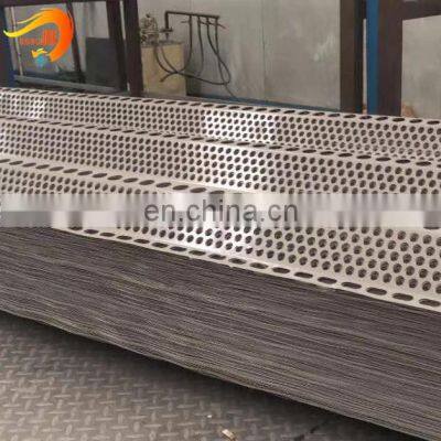 Windbreak Fence One Peak Aluminum Fence Perforated Metal Mesh