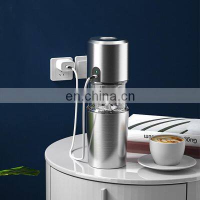 OEM USB Charging Electric Coffee Machine Portable Home Grinding and Brewing Integrated Grinding Coffee Machine photo-2