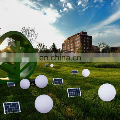 IP65 Waterproof Plastic Led Garden Ball Light Led Orbs Garden Lights Led Solar Ball Led LED Solar Chandelier Ball Globe Light la photo-4