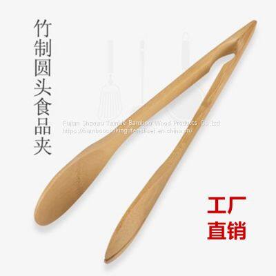 Bamboo Toaster Tong Wholesale/kitchen Bamboo Wooden Tongs Amazon From China photo-2