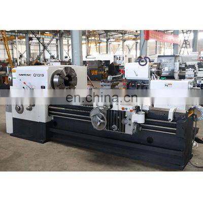 Lathe Machine Q1319 200mm Big Spindle Bore Pipe Threading Lathe Machine With CE Protection photo-2