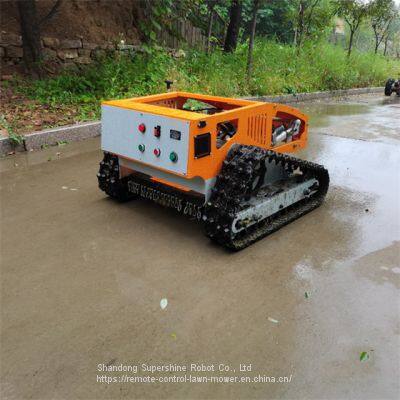 tracked remote control lawn mower, China mower rc price, remote control mower with tracks for sale