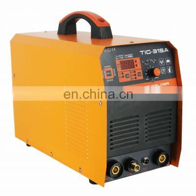 Soldador TIG digital de pulsos de módulo IGBT de 380 Volt TIG/MMA 315A, máquinas de soldadura por inversor photo-2