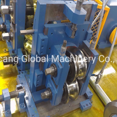 High Frequency Welded Carbon Steel Straight Seam Welded Tube Mill Pipe Mill Line