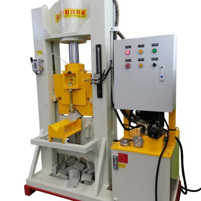 Hualong Factory Price Stone Splitter Guillotine Hydraulic Stone Splitting Cutting Machine for Curb Kerb Stone Marble Granite Paving Stone