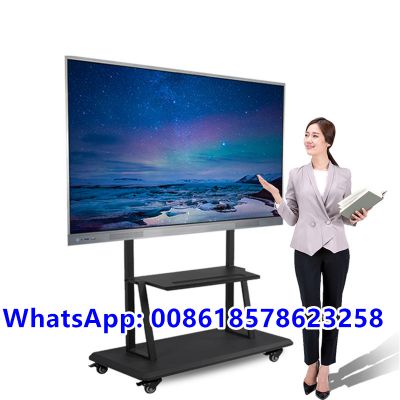 55/65/75/86/100 Inch Touch Screen Interactive Board LCD Display Meeting Room Education Classroom Smart Interactive Board.