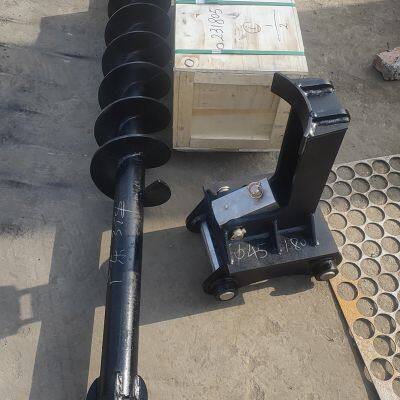 Widely Applicable Small Borehole Drilling Machine Easy Install and Remove Rotary Drilling for 1-36 Ton Excavator photo-4