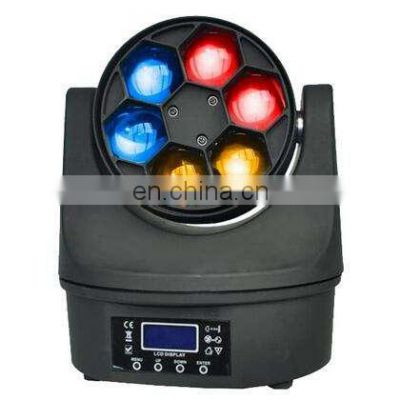 Led Beam Mini Bee Eyes 6x10W 4 in1 Rgbw Moving Head Light Lighting For DJ Stage Light