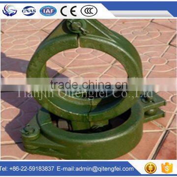 Concrete pump clamp for pipe, elbow, reducer, rubber hose pipe clamp