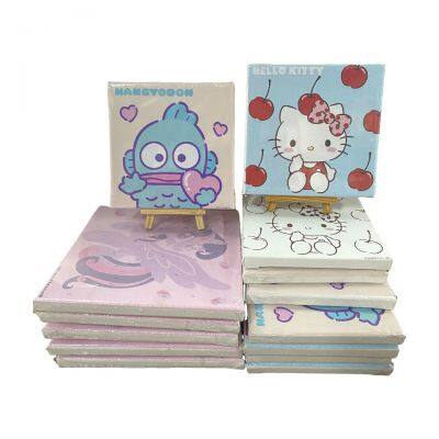 DIY Kit Hand-painted Acrylic Painting Colorful Craft Blank Canvas Kids Painting Art Custom Brush Drawing Artist Boards photo-5