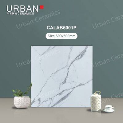 2025 New Design 600X600mm Vitrified Ceramic Glazed Polished Porcelain Floor Wall Tile photo-2