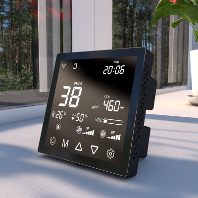 New Product Releases VOC PM2.5 CO2 Temperature Humidity HVAC Ventilation System WIFI 0-10V PWM Fan Controller photo-4