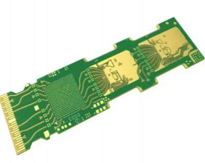 8 Layers, 2nd Order HDI High-frequency Mixed Voltage Buried Resistance PCB,8-layer 2nd Order Optical Module Embedded Gold Finger PCB photo-5