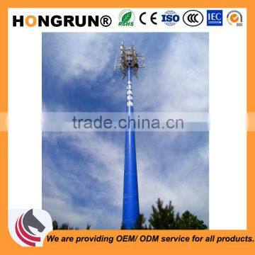 Stable GSM communication steel tower